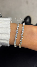 Yellow Gold Classic Tennis Bracelet