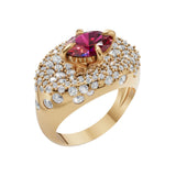 Sunken Signet Pinky Ring