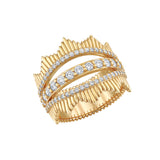 Stacked Starburst Ring