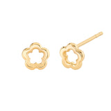 Cutout Flower Studs