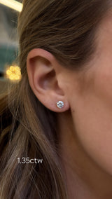 Classic Diamond Studs