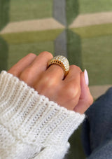 Vintage Pavé Dome Ring
