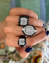 Diamond + Enamel Cigar Band