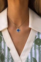 Cabochon Gemstone Pendant
