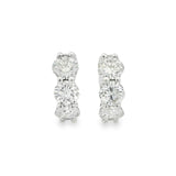 Huggies de diamantes gigantes