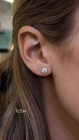 Classic Diamond Studs