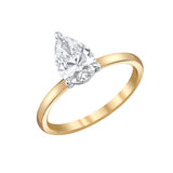1.2ctw Pear Engagement Ring