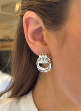 Triple Knocker Earrings