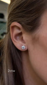 Classic Diamond Studs