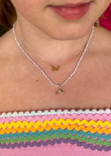 Rainbow Beaded Necklace