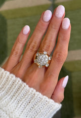 Vintage Starburst Ring