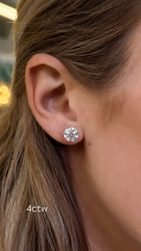 Classic Diamond Studs