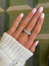 Vintage 3.52ctw Marquise Eternity Band