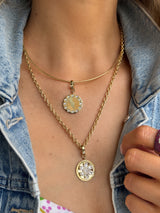 Diamond Halo Pendant