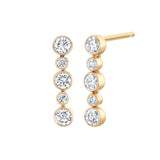 Bezel Drop Studs