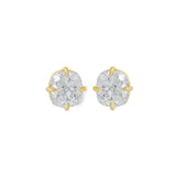 4.22ctw Cushion Diamond Studs