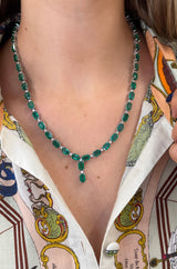 Emerald Drop Necklace