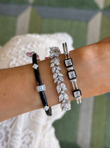 Illusion Enamel + Diamond Cuff