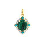 Cabochon Gemstone Pendant