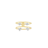 Spaced Diamond Stack Band