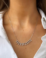 Rain Drop Diamond Necklace