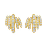 Diamond Claw Earrings