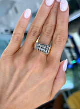 Baguette Two-Tone Ring
