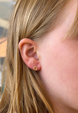 Cutout Flower Studs