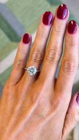 2.63ctw Round Engagement Ring