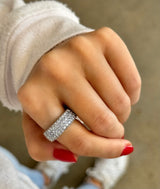 Banda de hojaldre pavé