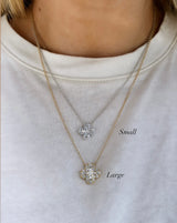 Diamond Clover Necklace