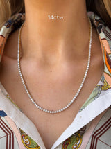 Classic Tennis Necklace