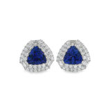 Tanzanite + Diamond Earrings