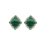 Cabochon Gemstone Earrings