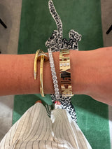 Block Name and Diamond Bangle