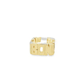 Block Bonheur "Happiness" Pinky Ring