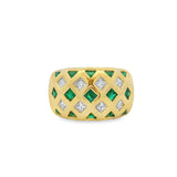 Vintage Burnish Set Ring