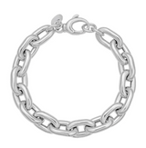 Puffy Oval Link Bracelet