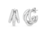 Triple Loop Earrings