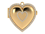 Puff Heart Locket