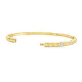 Pulsera de eslabones piramidales