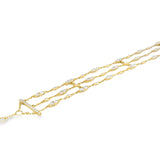 Pulsera de eslabones piramidales