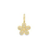 Diamond Flower Charm