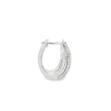 Diamond Drop Hoops