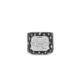 Diamond + Enamel Cigar Band