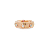 Diamond Rounded Ring