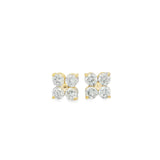 Quad Diamond Studs
