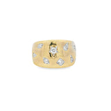 Squared Diamond Multi-Shape Ring