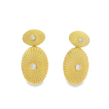 Vintage Basketweave Earrings