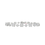 Illusion Diamond Tennis Bracelet